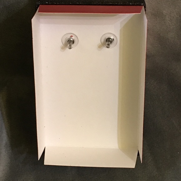 Sofia Vergara Blue Sparkle Dangle Earrings - Picture 4 of 5